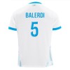 Maillot de Foot Olympique de Marseille Balerdi 5 Domicile 2024-25 Maillot de Foot Olympique de Marseille Balerdi 5 Domicile 2024-25